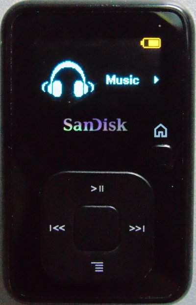 My SanDisk Sansa Clip+