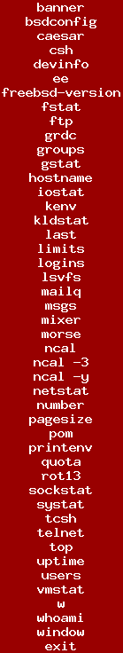 9menu: FreeBSD