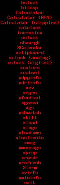 9menu: X