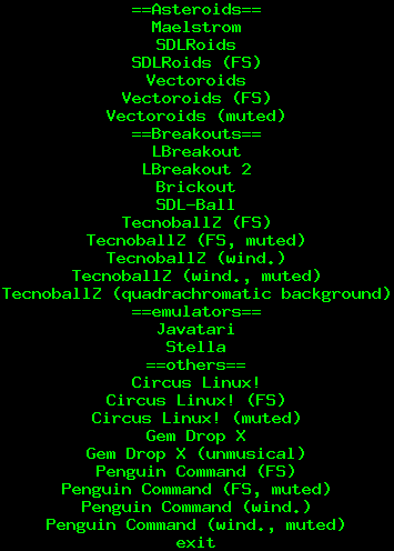 9menu: Atari