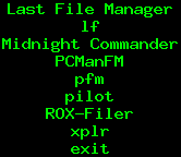 9menu: file managers