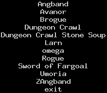 9menu: Rogue+likes
