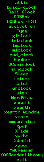 9menu: miscellany