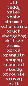 9menu: xteddy