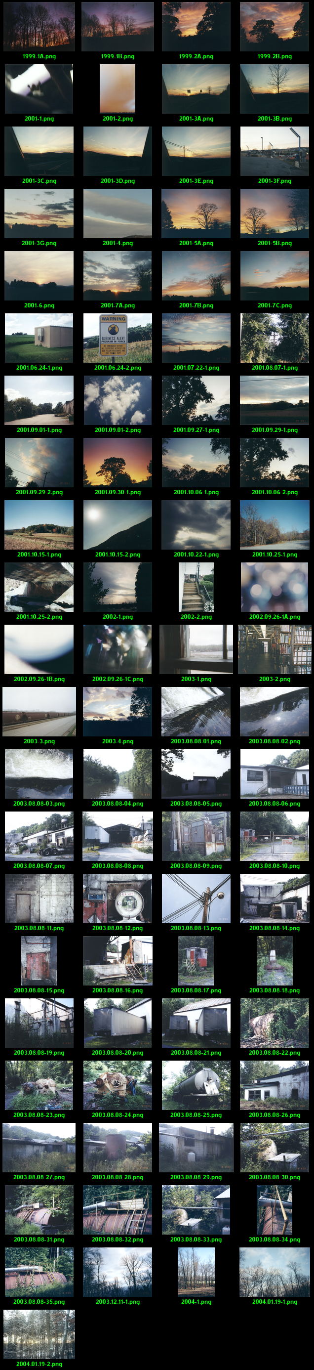 photography: 1999-2004